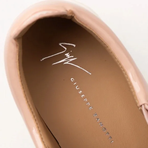 Giuseppe Zanotti Blush Pink Loafers